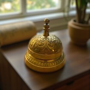 Antique Solid Brass Bell